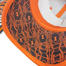 Load image into Gallery viewer, Orange 3D Spider Hat
