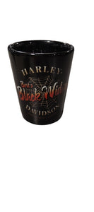 Web Back short shot Glass
